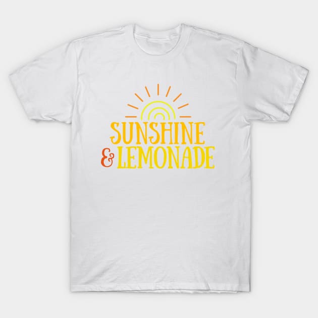 Sunshine & Lemonade - Summer T-Shirt by Seaglass Girl Designs